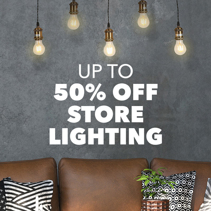 Up to 50% OFF Store Lighting