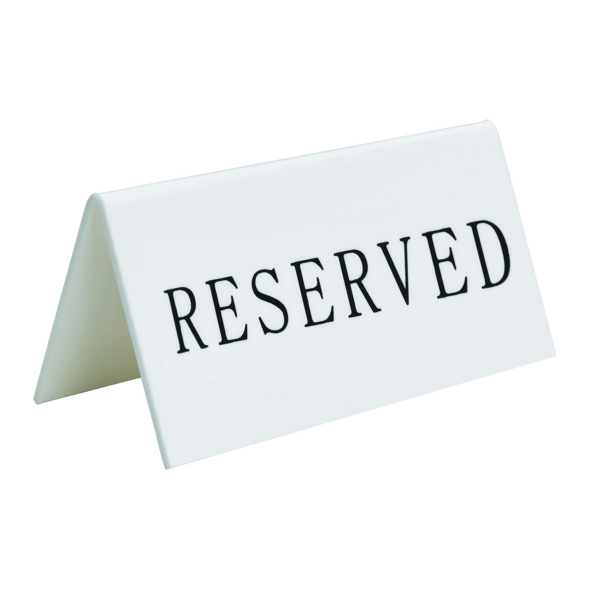Table Reservation Sign
