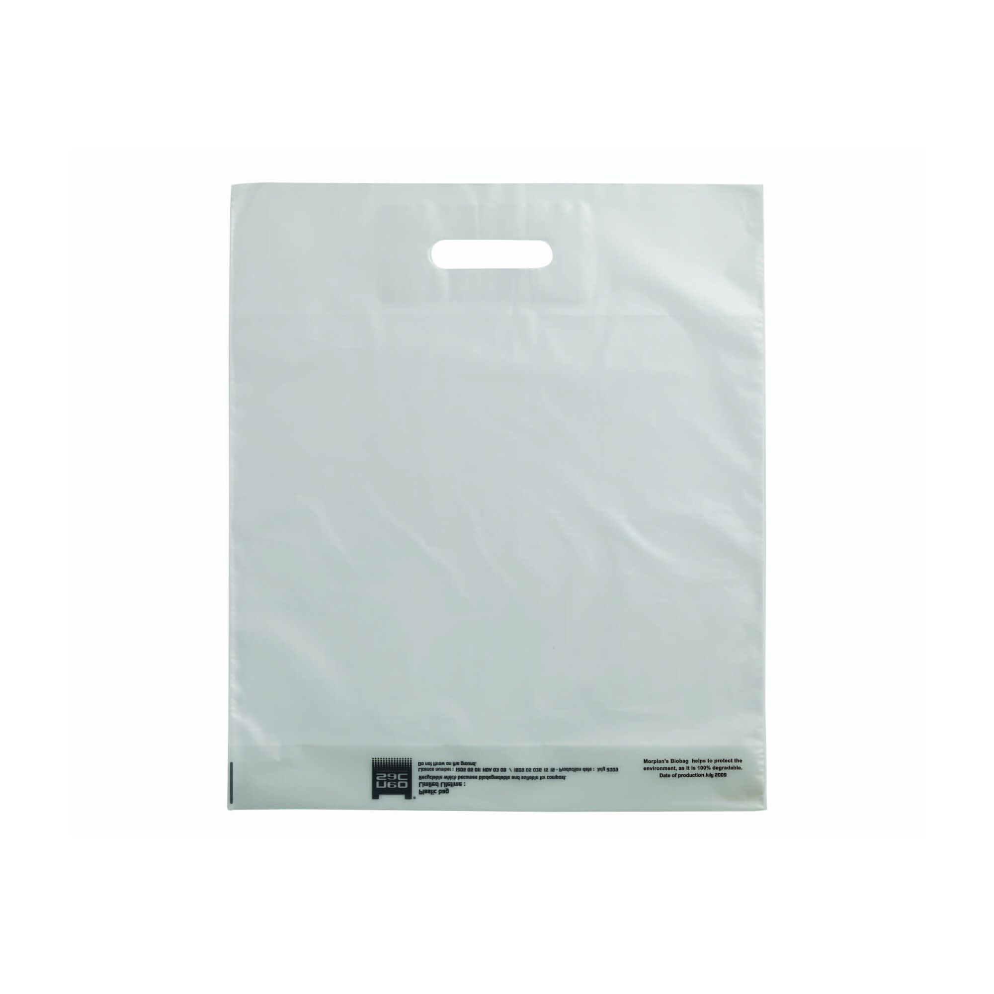Frosted Plastic Carrier Bags