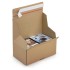 QuickPak Brown Cardboard Postal Boxes - 180 x 105 x 80mm