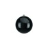 Black Shatterproof Shiny Bauble - 14cm