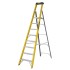 Climb-It Glass Fibre Step Ladder - 8 Tread
