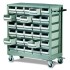 Topstore Storage Bin Clear Box Cabinet - 30 Drawers