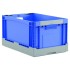 Euro Folding Container - Blue - 65L