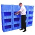 Pick Wall Container + 12 Bins - 1640 x 800 x 1800mm