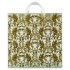 Gold Roccoco Frosted Plastic Carrier Bags - 36 x 36 + 10cm
