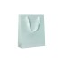 White Ribbon Handle Paper Carrier Bags - 25 x 30 + 9cm