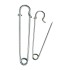 Steel Kilt Safety Pins - 76mm