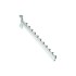 Twinslot Chrome Inclined Arms - 11 Ball Waterfall Arm