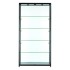 Black Panorama Glass Display Cabinet - Tall Extra Wide