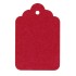 Red Swing Tags - Unstrung - 38 x 59mm