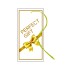 Gold Perfect Gift Swing Tags - 35 x 70mm