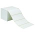 White Paper Labels - Rectangular - 38 x 89mm