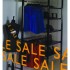 Vibrant Sale Window Cling - Orange - 68 x 25cm