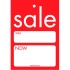 Linear Sale Tickets - Sale - Was/Now - 75 x 105mm