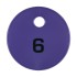 Fitting Room Security Discs - 6 - Purple