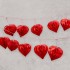 Red Heart Garland - 100 x12cm