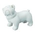 White Bulldog Mannequin - British - Standing