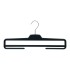Black Prelude Plastic Clothes Hangers - Trouser - 40cm