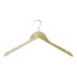 Economy Natural Wooden Clothes Hangers - Flat - 43cm
