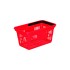 Plastic Shopping Baskets - Red