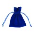 Blue Velvet Jewellery Bags - 10 x 12cm