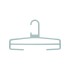 Grey Logo Plastic Clothes Hangers - Trouser - 33cm