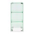 Counter Top Glass Display Cabinet - 86 x 36 x 36cm