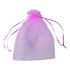 Pink Organza Gift Bags - 20 x 20cm