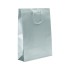 Silver Laminated Matt Paper Carrier Bags - 32 x 44 + 10cm