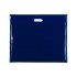 Blue Classic Gloss Plastic Carrier Bags - 56 x 45 + 10cm