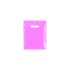 Pink Classic Gloss Plastic Carrier Bags - 25 x 30 + 6cm