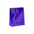 Violet Laminated Gloss Paper Carrier Bags - 25 x 30 + 9cm