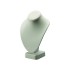 Deluxe Cream Leatherette Necklace Stand - 220 x 140 x 80mm