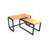 Nested Table Duo 68 x 120 x 52cm and 54 x 100 x 47cm