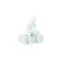 Faceless Gloss White Childrens Mannequin - Seated - Age 8