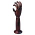 Dark Wooden Mannequin Display Hand - 37cm