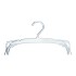 Swimwear & Lingerie Clear Plastic Clothes Hangers - Curved - 27cm