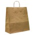 Brown Matt Kraft Paper Carrier Bags - 35 x 35 + 11cm