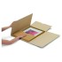 Extra Flat Wraparound Brown Cardboard Boxes - 560 x 470 x 70mm