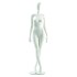 Nell Matt White Female Faceless Mannequin - Legs Crossed