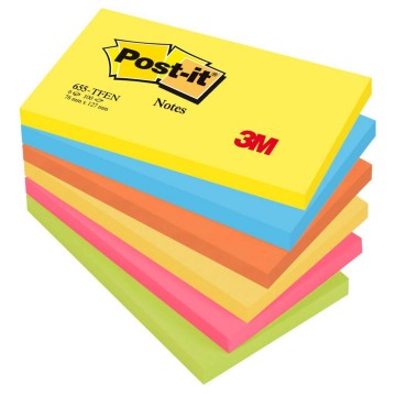 Post-It Notes - Energetic - 127 x 76mm