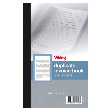 Duplicate Invoice Book - 100 sheets
