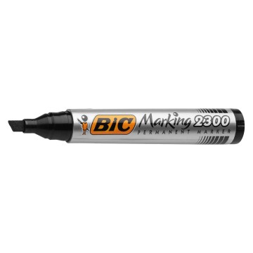 Bic Permanent Marker Chisel Tip - Black