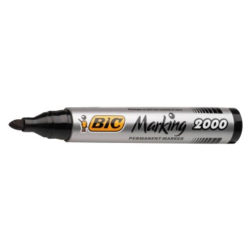 Bic Permanent Marker Bullet Tip - Black