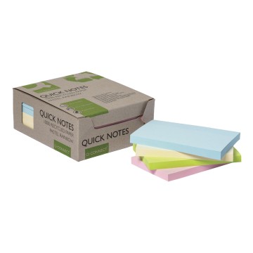 Recycled Post-It Notes - Assorted - 127 x 76mm