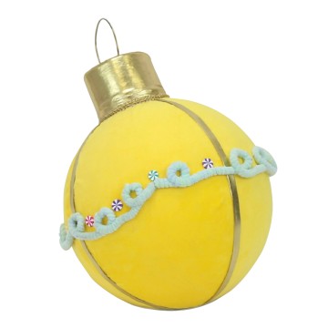 Table Top Bauble -  Yellow - 34 x 30 x 39cm