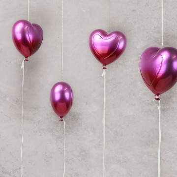 Heart Balloon - Pink - 23cm