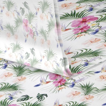 Summer Bird Patterned Tissue Paper - 50 x 75cm