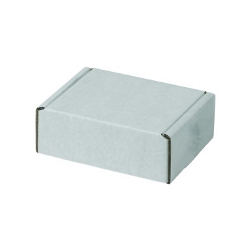 Small White Cardboard Postal Boxes - 140 x 130 x 50mm